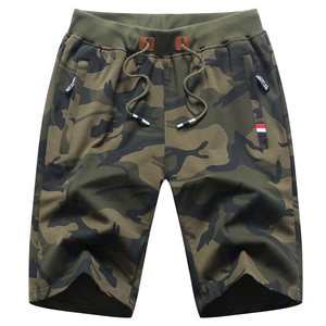 Shorts Bermuda pour Homme à Imprimé Balle de Golf et Logo Avant, Taille Élastique avec Cordon de Serrage, Poches, Tissu Tricoté Respirant 100% Coton - Product Image 2