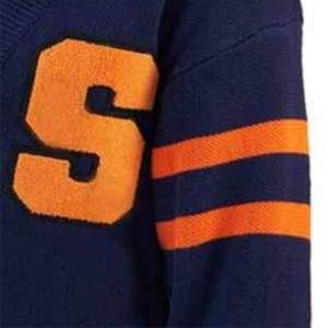 Créez vos pulls personnalisés de haute qualité à col en V pour les logos de sororités/fraternités/écoles/collèges/universités, cardigans tricotés - Product Image 5