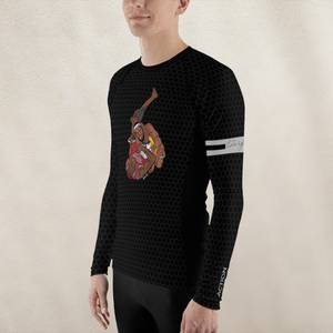Camiseta de Manga Larga para Hombre con Estampado de Robot Cyberpunk, Sublimación, Secado Rápido, Poliéster, Talla Adulto - Product Image 5