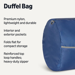 Durable Duffle Bag Travel Gym Sports <b>Holdall</b> Large Capacity <b>Weekend</b> Carrying Luggage Workout Storage Bag With Adjustable Straps - Product Image 6