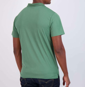 Nuevo Diseño Personalizado, Jersey Sólido de Talla Grande para Camisa de Hombre, Estilo Casual de Lujo, Corte Ajustado, Manga Corta, 100% Algodón - Product Image 3