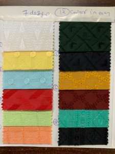 Tissu de kurta brodé Prince de qualité supérieure |   Largeur de 58 pouces |   Tissu uni tissé pour chemises homme et femme - Product Image 4