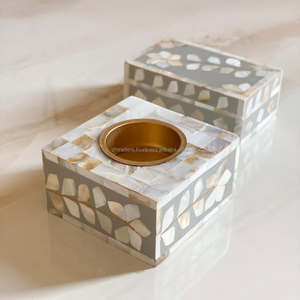 Quemador de Incienso Bakhoor con Incrustaciones de Nácar Hecho a Mano, Mubkhar Premium, Decoración de Lujo para el Hogar, Regalos para Ramadán y Eid, Decoración de Interiores Árabe - Product Image 6