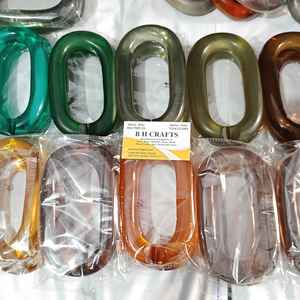 Cadena de Resina Transparente y de Colores para Decoración de Paredes, Eslabones de Cadena Modernos, Hermosas Cadenas Coloridas Removibles para Año Nuevo - Product Image 2