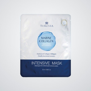 <b>collagen</b> face mask Korean K-Beauty Tersia <b>Marine</b> <b>Collagen</b> Intensive Mask Sheet Pack 10 Sheets Made in Korea - Product Image 5