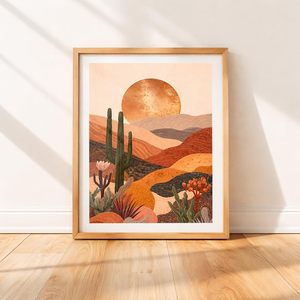<b>Wood</b> <b>Frame</b> Photo <b>Frame</b> Wall Decor Modern Vintage Classic Design Vertical Orientation Handmade Eco-Friendly Full Color Digital - Product Image 4
