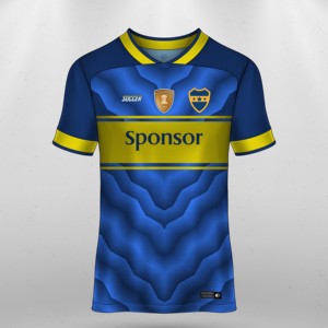 Camisetas de Fútbol Sublimadas al por Mayor, 100% Poliéster, Uniformes de Fútbol Personalizados para Hombre con Logotipo, Camisetas Económicas - Product Image 2