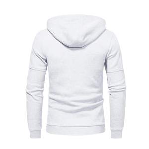 Ensemble de survêtement personnalisé avec logo brodé pour homme, 100% coton molletonné, sweat à capuche zippé, ensemble de jogging, vêtements de sport - Product Image 4