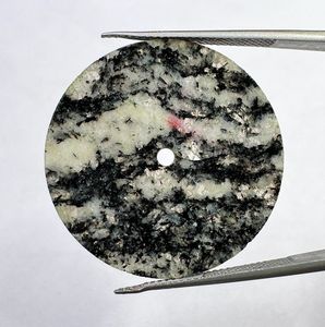 Natural <b>Black</b> Dendritic Agate <b>Watch</b> Dial Gemstone 28.5mm Size 2mm Center Hole Custom Stone <b>Watch</b> Face Parts Classic Elegant K - Product Image 2