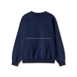 Sudadera deportiva de algodón 100% gris para hombre europeo americano, holgada, de manga larga, informal, bordada con letras personalizadas, resistente al agua - Product Image 5