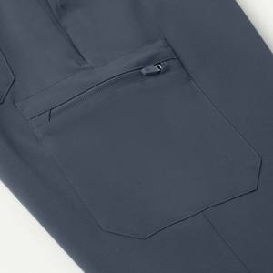 ชุดยูนิฟอร์มพยาบาลผ้าวอร์สเตดคุณภาพพรีเมียม ป้องกันริ้วรอย สำหรับบุรุษ  รับสกรีนโลโก้ ชุดยูนิฟอร์มมืออาชีพสำหรับบุคลากรทางการแพทย์ - Product Image 6