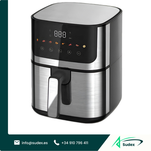 หม้อทอดไร้น้ำมันอัจฉริยะ Sudex AF-40 ขนาด 4.5 ลิตร พร้อมหน้าจอดิจิตอล ให้ความร้อนเร็ว ทำอาหารกรอบอร่อยเพื่อสุขภาพที่บ้าน - Product Image 1