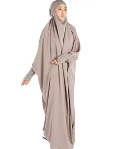 Высокое качество, Лидер продаж, Исламская одежда, женское платье кафтан хиджаб, женское длинное мусульманское платье с принтом Абайи