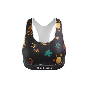 Sujetador Deportivo para Mujer, Personalizado, Ligero, de Alta Sujeción, Sin Costuras, para Entrenamientos Intensos, Transpirable, Elástico en Cuatro Direcciones - Product Image 4