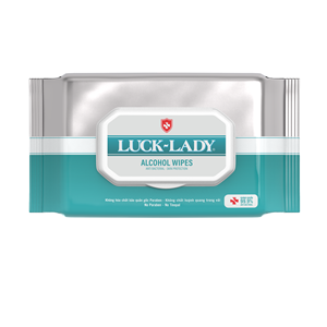Vietnam Luck Lady Medical Grade High Green Alcohol Disinfecting Eco-Friendly Non-Woven Premium Extra Soft Convenient Cleaning - Product Image 1