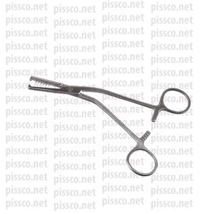 Meilleur fabricant Pissco pour pince auriculaire, mâchoires Atraumatic incurvées Debakey, tiges légèrement incurvées, Instruments chirurgicaux - Product Image 3