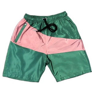 2026 Conjunto de chándal de nailon personalizado Traje cortavientos de bloque multicolor de moda para hombre - Product Image 4