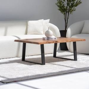 Table basse Vandana Zenova Optima en acacia foncé pour salon moderne et décoration contemporaine - Product Image 5