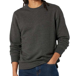 Sudadera con Capucha de Algodón Grueso con Cremallera y Logotipo Bordado/Aplicado Personalizado para Hombre, Estilo Urbano de Invierno de Alta Calidad - Product Image 3