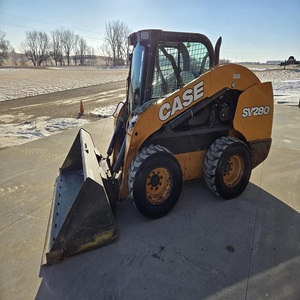 Hot selling Case SV280 Skid Steer Loader Small Iron Rubber <b>Tracked</b> Crawler Front Loader <b>Pump</b> SV280B Skid Steer Loader - Product Image 2