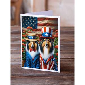 การ์ดอวยพร A7สไตล์อเมริกันคอลลี่ทุกใบมีขนาด5x7ขนาด - Product Image 2