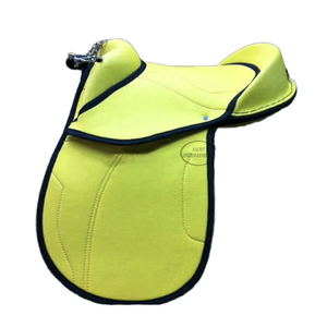 Selle anglaise de dressage conçue sur mesure en cuir synthétique avec siège en daim disponible dans toutes les couleurs pour la vente en gros - Product Image 5