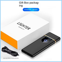Encendedor Electrónico con Sensor de Huella Dactilar, Ecológico, de Alta Calidad, Recargable por USB, Dericsson