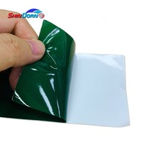 Patchs de réparation en nylon imperméable de couleur noire auto-adhésifs, diamètre de 3 pouces