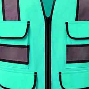 Customized High Visibility Red Cotton Safety Vest Breathable <b>Waterproof</b> Flame-Retardant Anti-UV Rip-Stop Plus Size Men's <b>Work</b> - Product Image 4