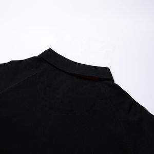 Chemise décontractée à manches courtes en jersey 100 % coton de haute qualité, brodée, séchage rapide, 200 grammes, service OEM personnalisé sur le devant - Product Image 4