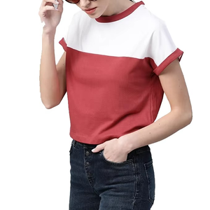 Wholesale Summer Women's Tank <b>Tops</b> Sexy Thin Blank Short Solid Cotton Bamboo Quick Dry Breathable <b>High</b> Quality T-Shirts - Product Image 4