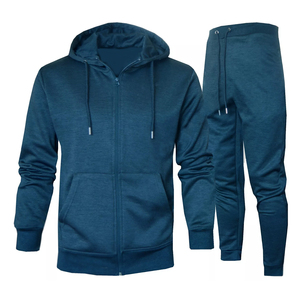 Conjunto Deportivo de Dos Piezas Personalizado 2026, Unisex, Transpirable, Ecológico, de Secado Rápido, de Algodón y Felpa, para Gimnasio y Entrenamiento - Product Image 2