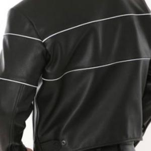 Manufacturer Custom Embossed Leather <b>Jacket</b> <b>Vintage</b> <b>Varsity</b> Man <b>Jackets</b> Oversized Leather <b>Jacket</b> Custom Design Leather <b>Jacket</b> - Product Image 3