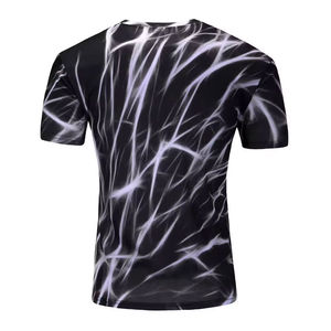 T-shirt de sublimation de haute qualité, meilleur design, faible MOQ, 100% coton, t-shirt pour homme, coupe ample - Product Image 2