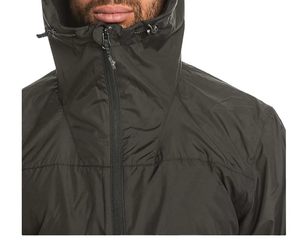 Veste en toile légère coupe-vent personnalisée avec logo pour homme, collection été 2025 – Blouson décontracté en nylon à fermeture éclair longue et col montant - Product Image 3