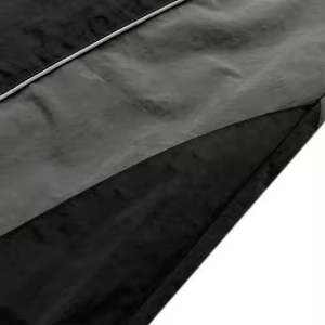 Ensemble de survêtement coupe-vent unisexe personnalisé en polyester/coton, décontracté, imprimé, réfléchissant, pour l'été – Vente en gros - Product Image 5