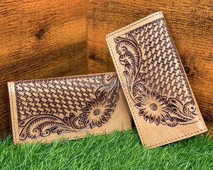 กระเป๋าสตางค์หนังยาวสำหรับผู้ชายลายเครื่องมือจากดีไซเนอร์ชาวตะวันตกสินค้าใหม่ขายดีมีสไตล์มีที่ใส่เงินสดของขวัญสำหรับผู้ชาย - Product Image 2