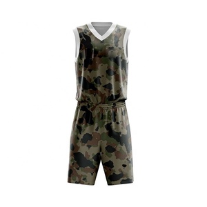Conjunto de Uniforme de Baloncesto Personalizado, Camiseta sin Mangas con Cuello en V y Pantalones Cortos de Malla para Entrenamiento y Partidos de Equipo - Product Image 2