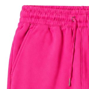 Pantalon de jogging en molleton rose vif avec patch brodé Jack & Jill, taille élastiquée avec cordon de serrage et poches latérales - Product Image 3