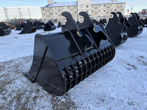 400 <b>Series</b> E400BS96-<b>6</b> Excavator Skeleton Bucket 96-inch Heavy Duty Screening Attachment - Product Image 3
