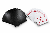 Cartes à jouer personnalisées avec logo, jeu de poker promotionnel, impression en gros pour le marketing de marque