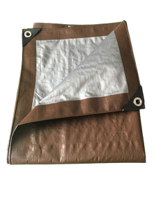 Bâche en polyester haute résistance imperméable et robuste pour la protection extérieure - Product Image 3