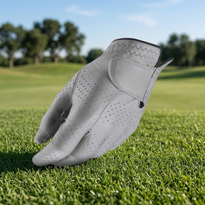 Gant de golf DARIB IMPEX pour droitier, en tissu respirant et léger, pour homme, à enfiler, sportif, gaufré - Product Image 6