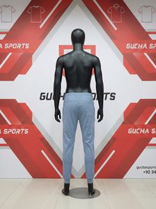 Pantalones deportivos para hombre, ligeros, de tela elástica, cintura elástica con cordón ajustable, corte ajustado, transpirables y duraderos - Product Image 4