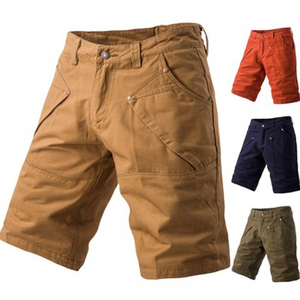 Pantalones cortos cargo para hombre, hechos a medida con la mejor tela, transpirables, de secado rápido, suaves, de alta calidad, en calidad premium. - Product Image 1