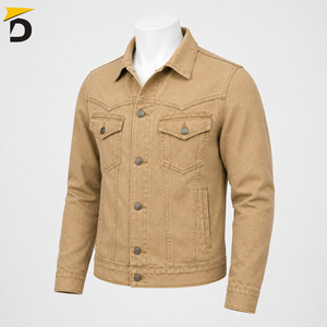 Chaqueta Vaquera Premium para Hombre, Combinación de Construcción Duradera, Uso Cómodo, Estilo Urbano Ecológico e Impermeable, Ideal para Viajes - Product Image 5