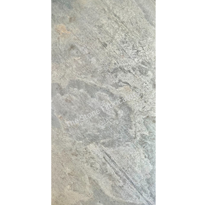 Zeera Green Split Face Stone Slab Veneer <b>Sheet</b> Durable Antacid Exterior Wall Cladding Industrial Design TSF India - Product Image 4