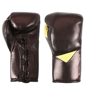 Gants de boxe en cuir avec fermeture auto-agrippante Dual-X, support de poignet renforcé, rembourrage de jointures en mousse 5 couches, tailles 6oz 8oz pour hommes et femmes - Product Image 2