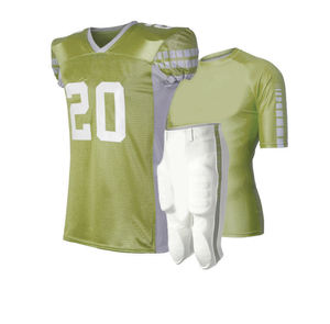 Ensemble uniforme de football américain pour entraînement et match, maillot et pantalon de football personnalisés - Product Image 3