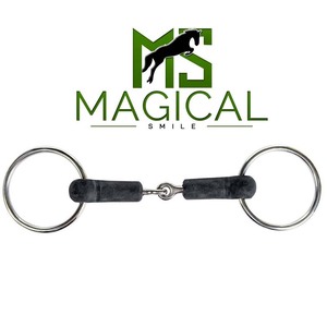บิตม้าแบบหลวมคุณภาพสูงสั่งทำพิเศษ ขนาด 18 มม. ทำจากยางและสแตนเลส - Product Image 1
